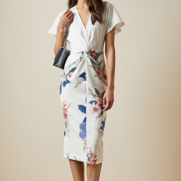 Ted Baker London Dresses & Skirts - TED BAKER - Nerris Jamborees Twist Detail Dress